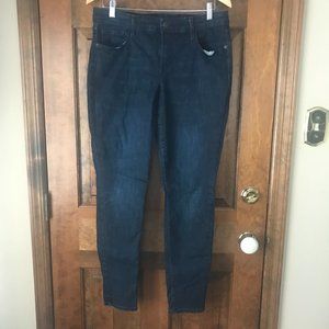 #1 Old Navy Rockstar Dark Rinse Jeans Size 12 Regular